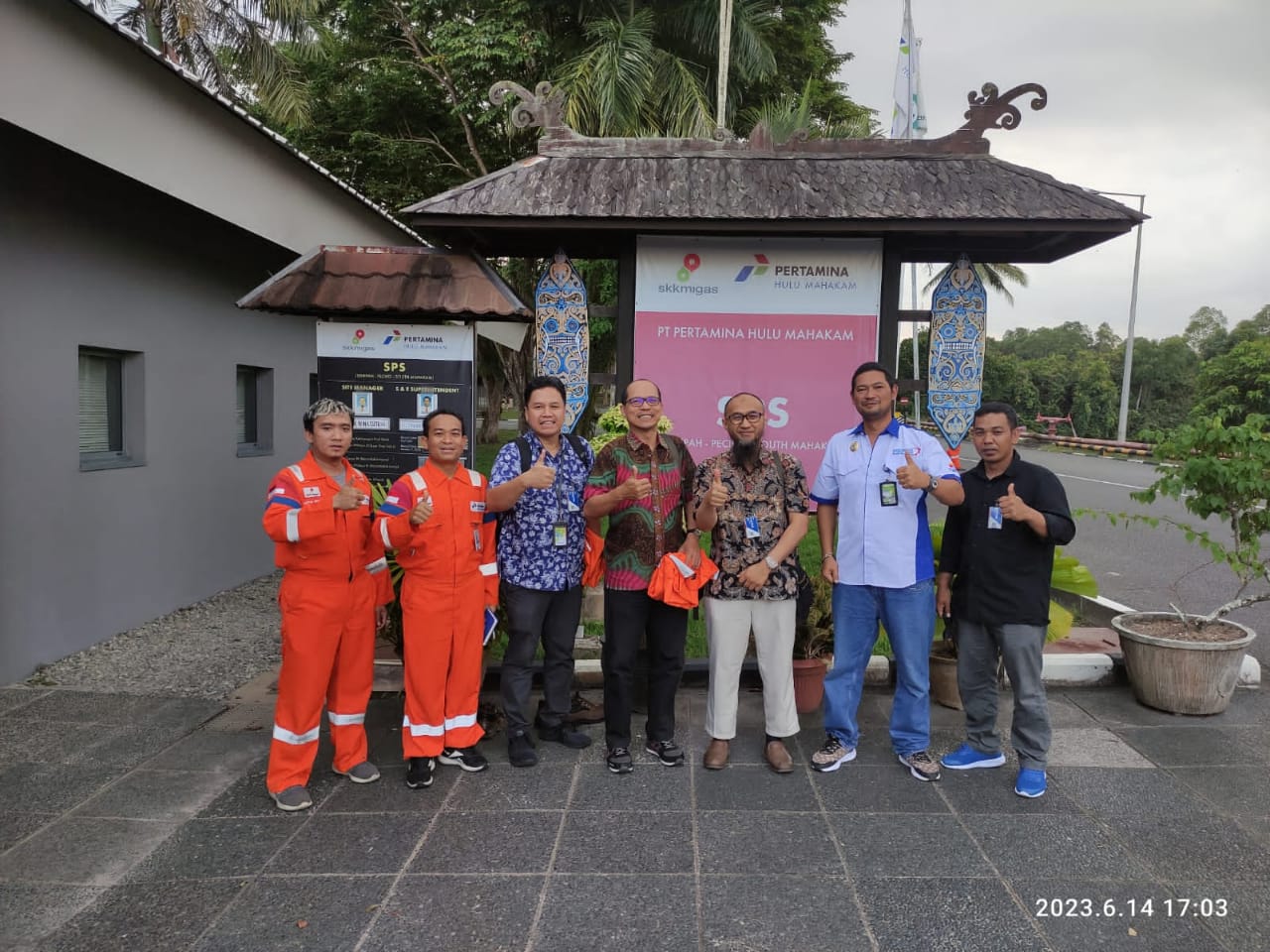 Lima PUK SPL FSPMI Kutai Kartanegara Lakukan Silahturahmi Dengan Human