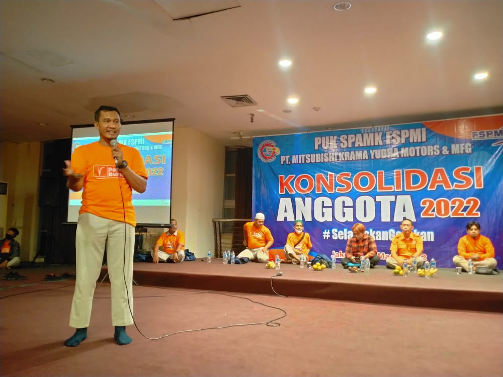 Konsolidasi Anggota PUK SPAMK FSPMI PT. MKM : #SelaraskanGerakan