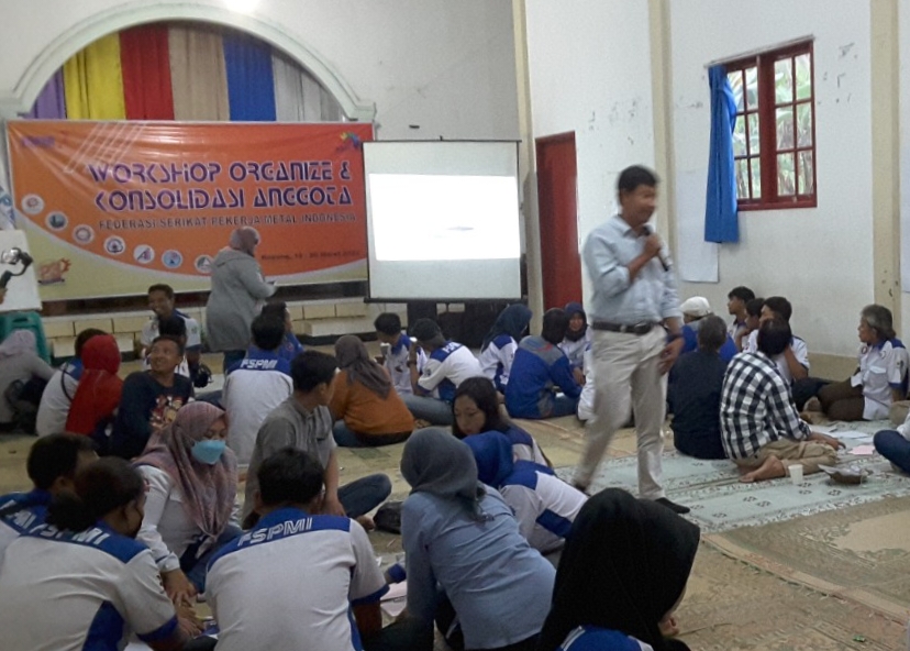 Bertemakan Alam DPP FSPMI Gelar Workshop Organize & Konsolidasi Anggota