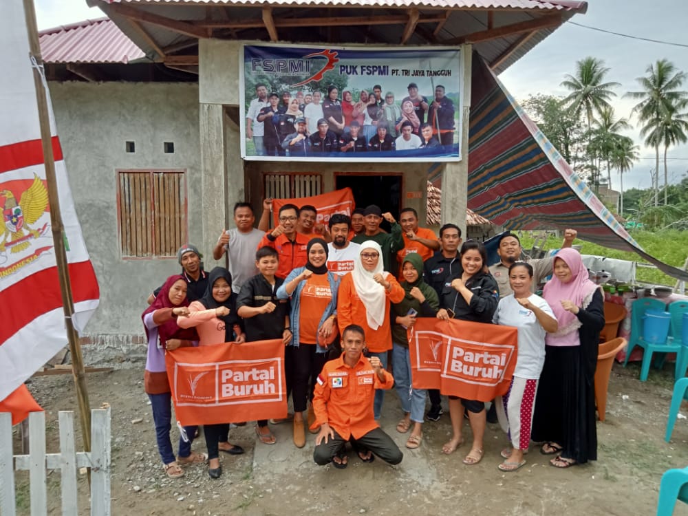Jelajah Indonesia Timur, Ini Konsolidasi FSPMI Dan Partai Buruh di Gorontalo