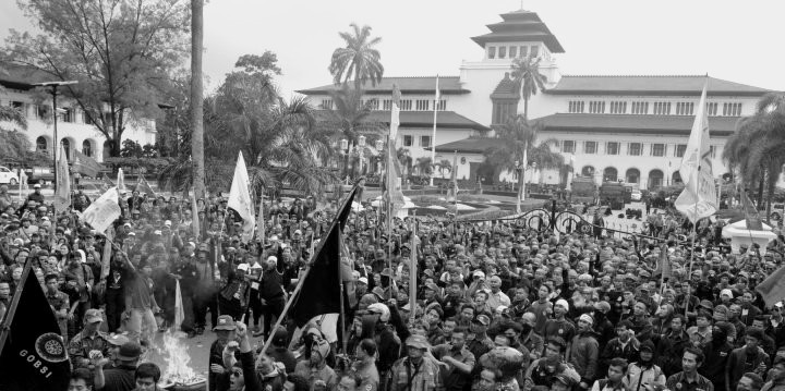 Upah Diatas Satu Tahun Tak Kunjung Kejelasannya: Siap Siap! Bandung Akan Jadi Lautan Buruh Selama 3 Hari