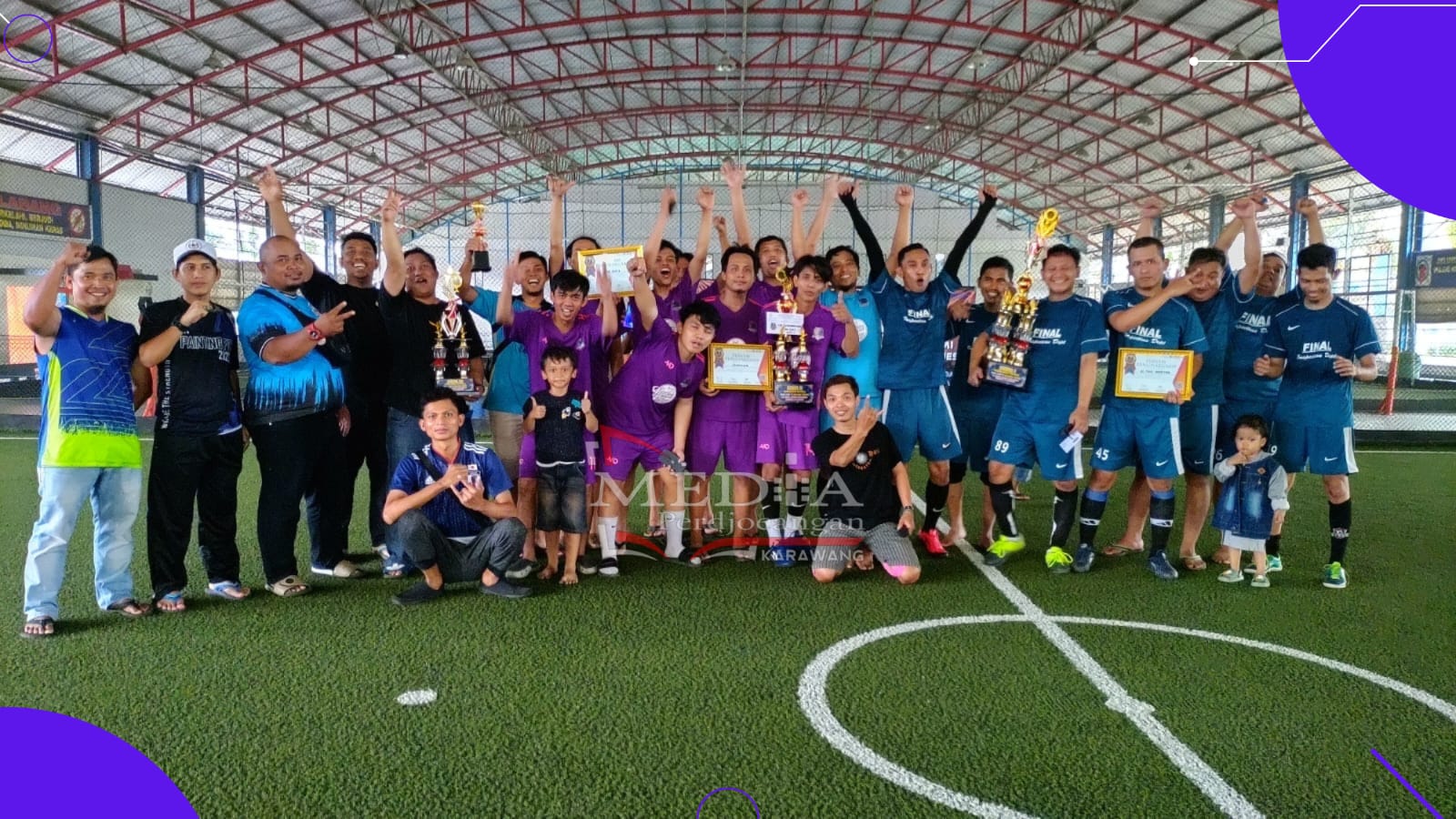 PUK SPAMK FSPMI PT. Meiwa Kogyo Indonesia Gelar Tournament Futsal PUK Cup II Tahun 2022
