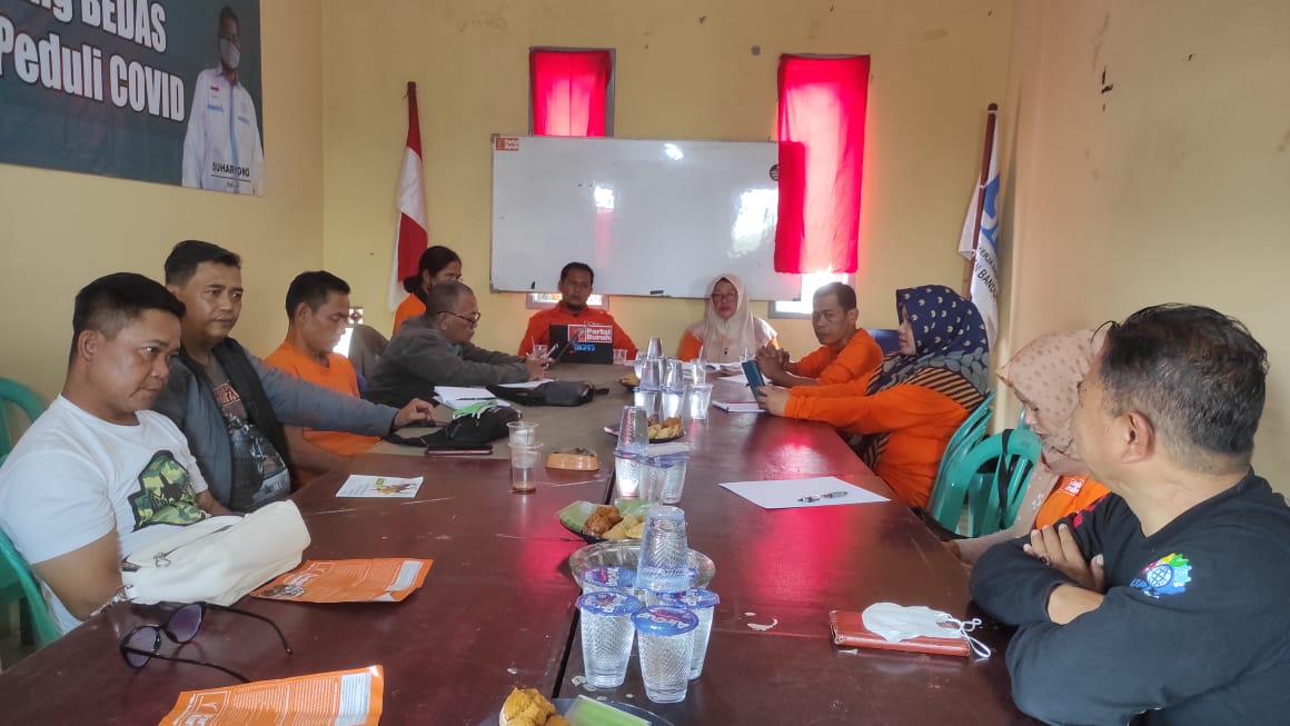 Exco Partai Buruh Kabupaten Bandung Gelar Rapat Kepengurusan