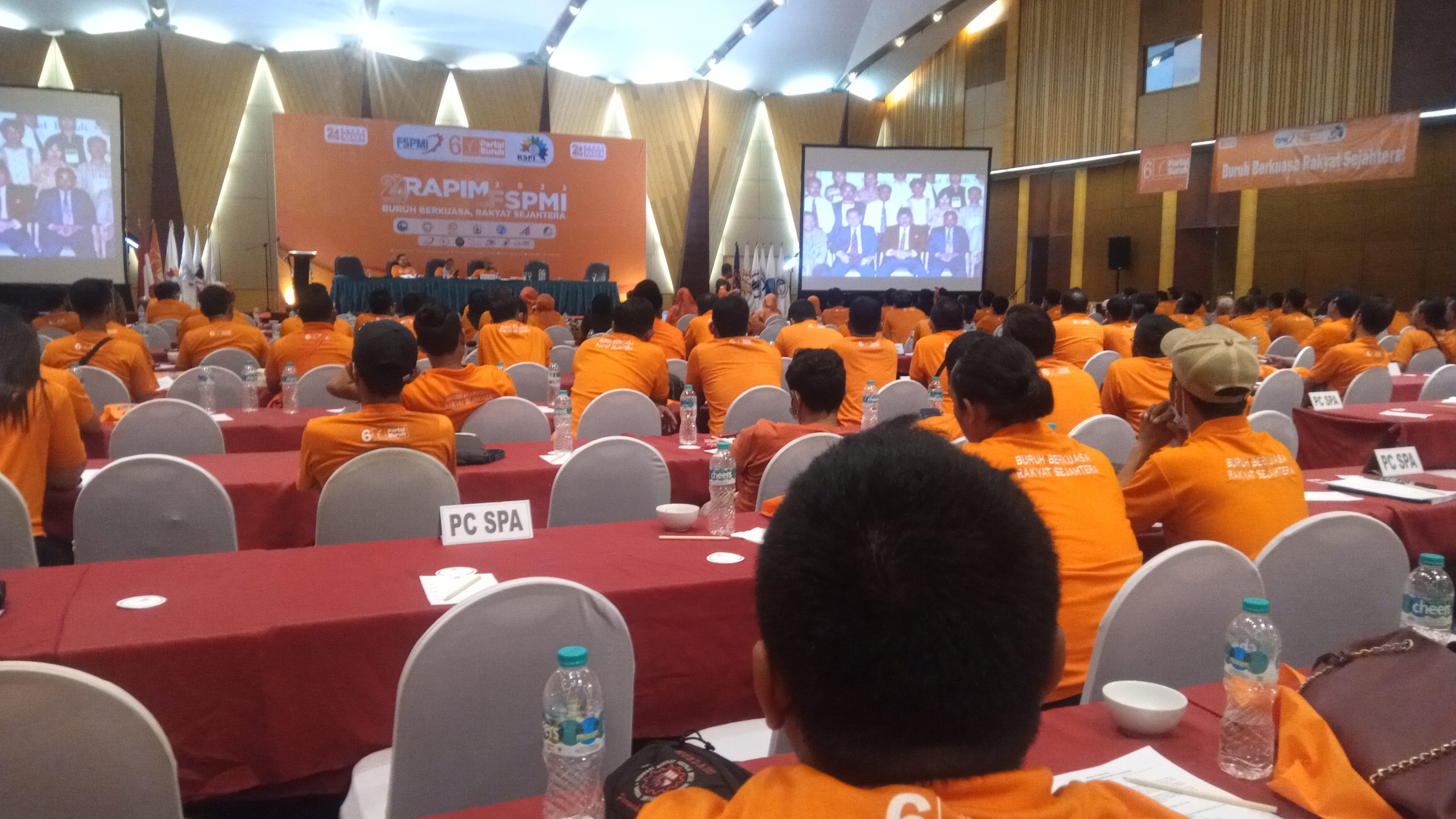 Ini Kata Ketua KC FSPMI Purwakarta Terkait Partai Buruh Dalam Rapim FSPMI 2023