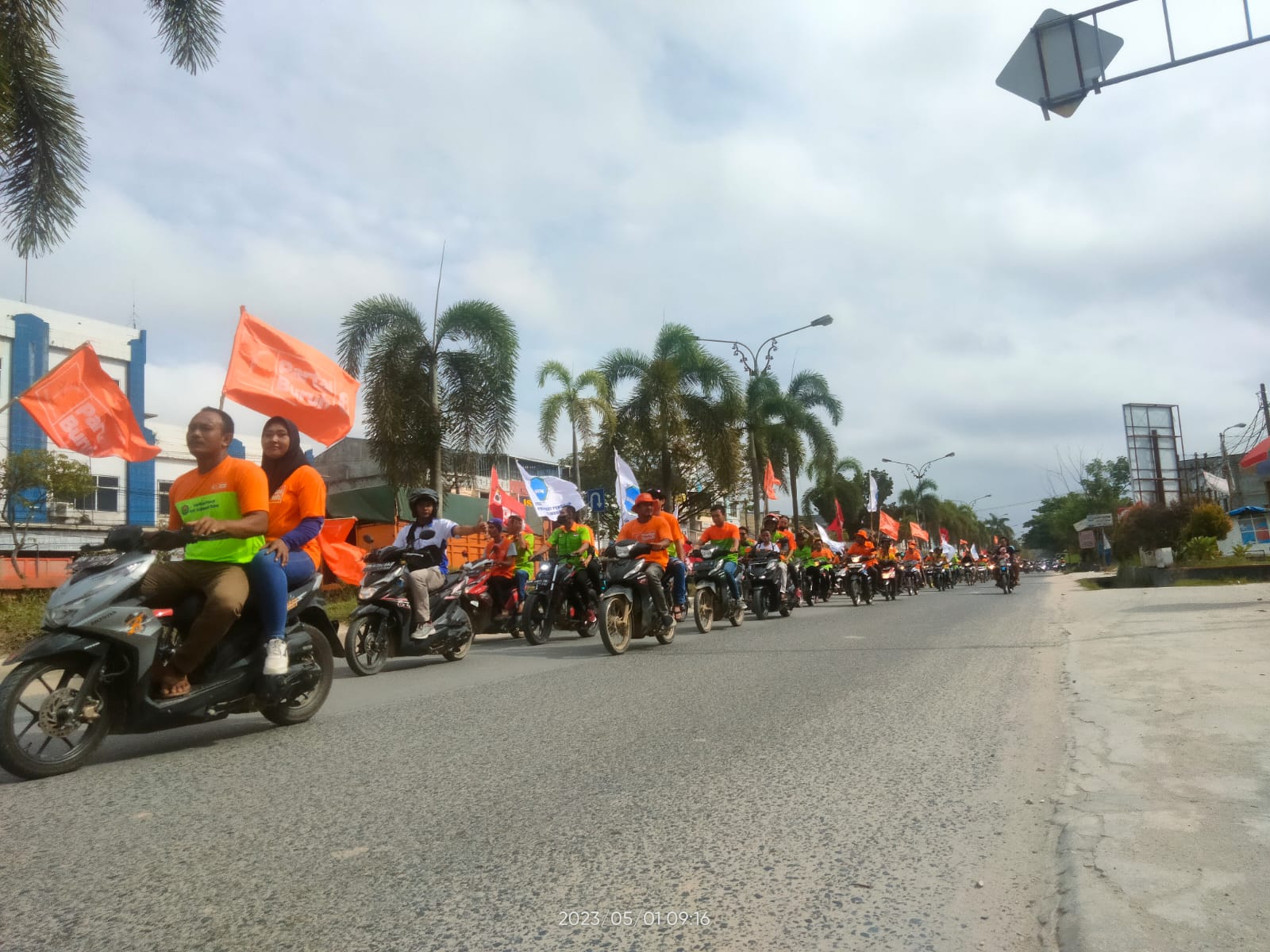 May Day 2023 Menjadi Momen Kebangkitan Kaum Buruh di Pelalawan Riau