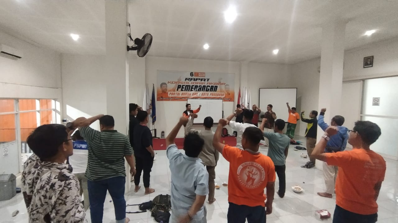 Rakor KC FSPMI Pasuruan Raya, Kalau Akarnya Gak Kuat Akan Roboh