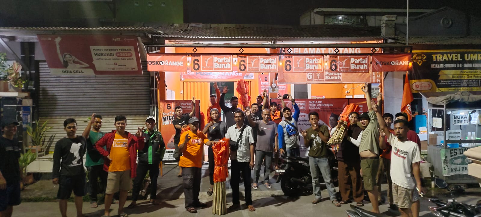Tim Pemenangan Ely dan Surohman Bersama Oranyekan Mega Regency