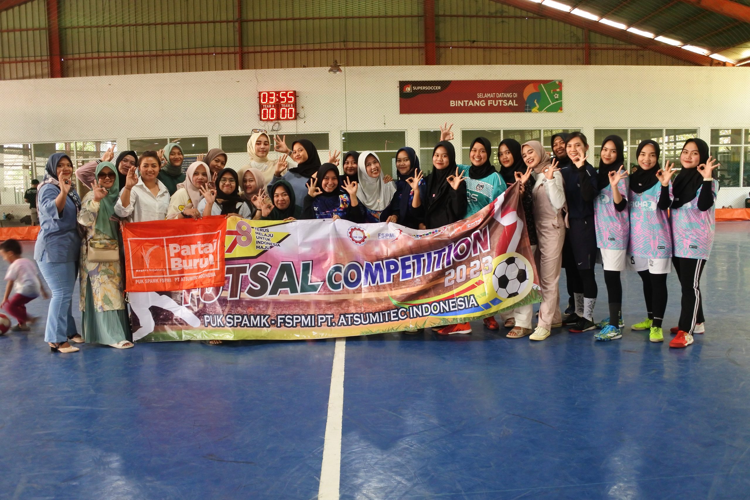 Kesetaraan Gender dalam PUK Futsal Competition 2023