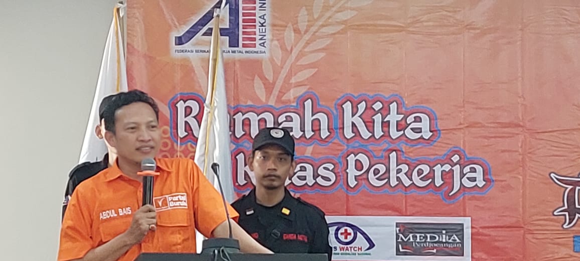 Caleg DPR RI Partai Buruh Abdul Bais Aktif dalam RAKERNAS SPAI FSPMI