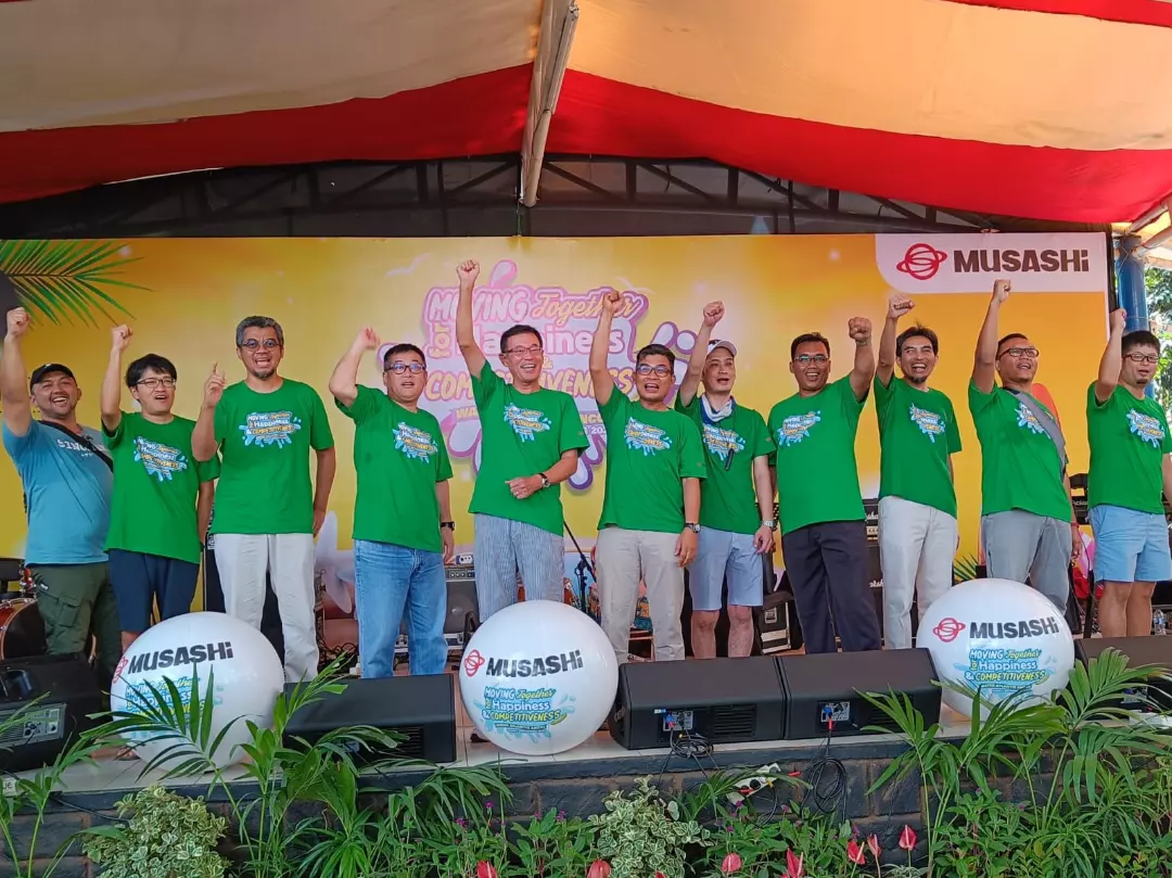 Sampaikan Sambutan dalam Family Gathering 2023, Ketua PUK Musashi Singgung Perundingan PKB