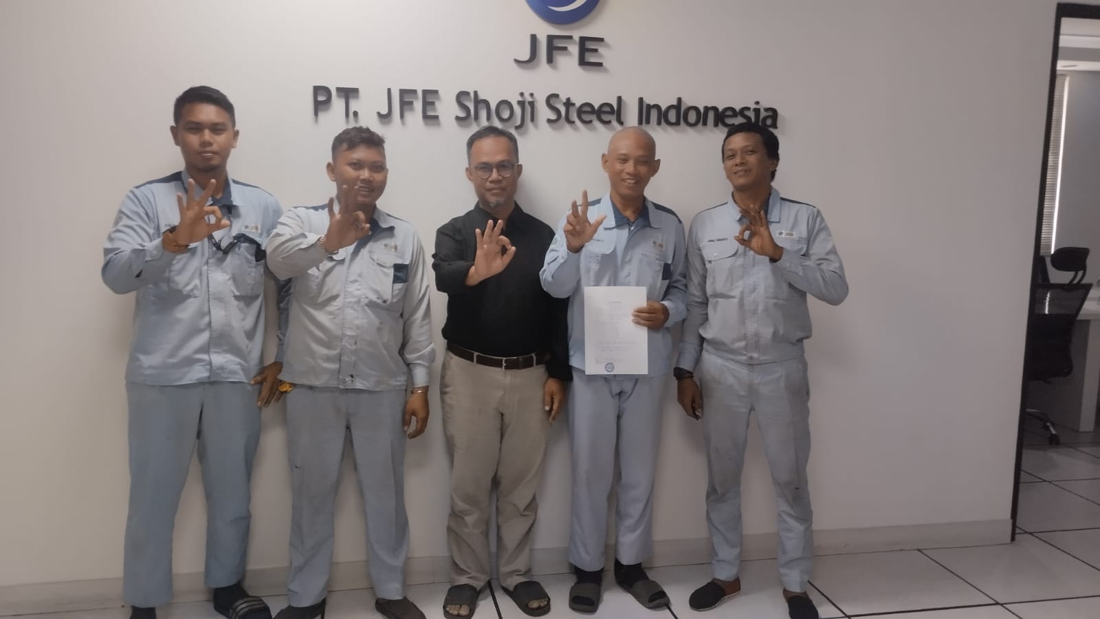 Serikat Pekerja dan Manajemen PT. JFE Shoji Steel Indonesia Sepakati Bonus 2023