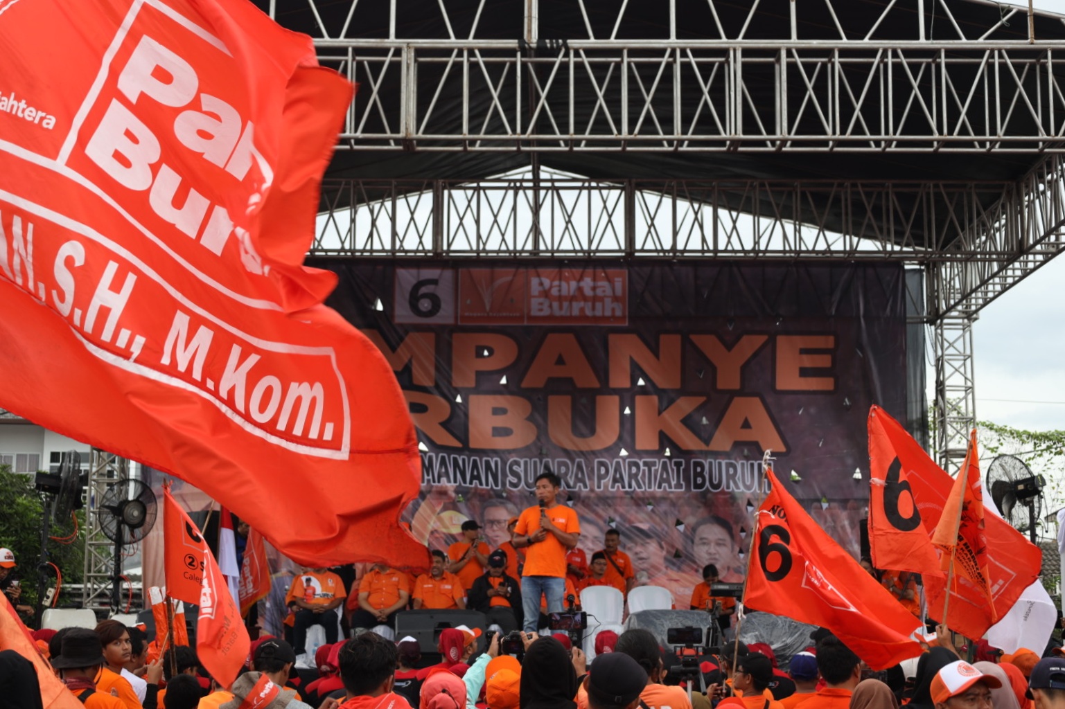 Exco Partai Buruh Jawa Barat Sampaikan Target 2,5 Juta Suara Sah pada Pemilu 2024