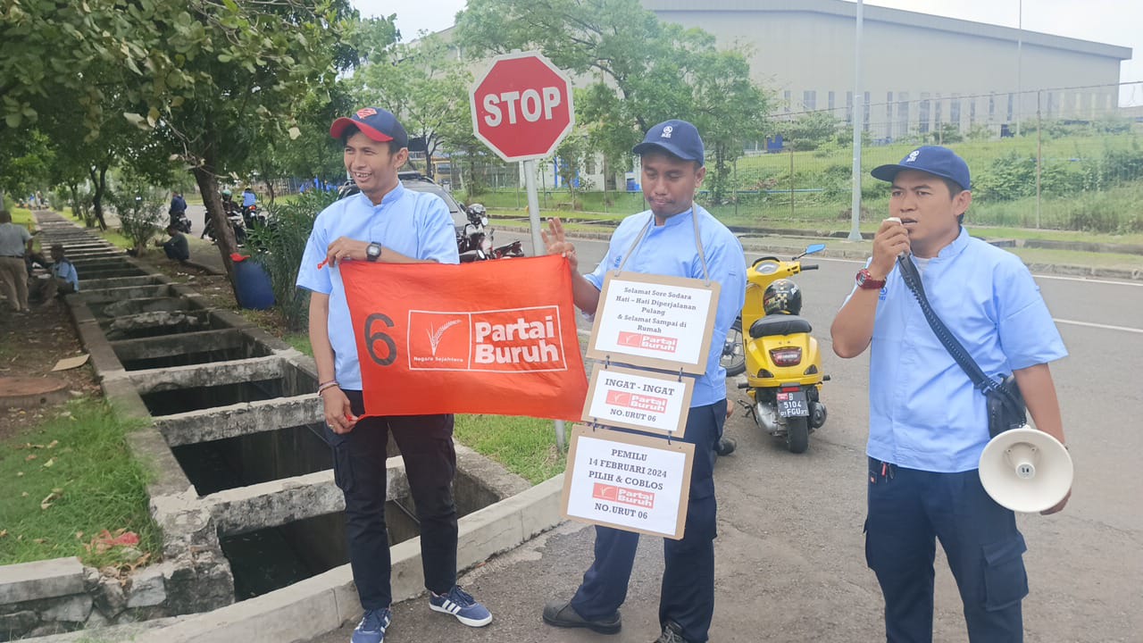 PUK dan Garda Metal FSPMI PT. Muramoto Elektronik Indonesia Lakukan Sasapa