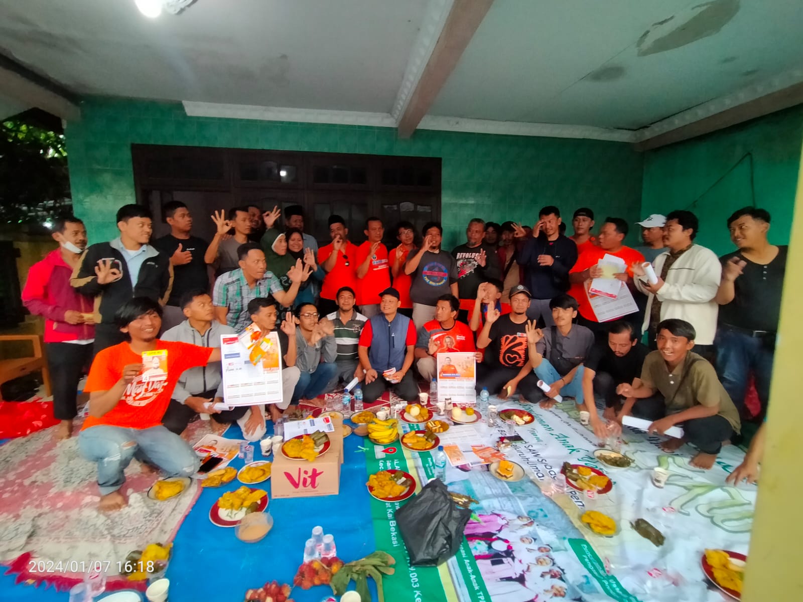 Konsolidasi GDSK Bersama Caleg Dwi Yunianto, Sarino, dan Amir dari Partai Buruh