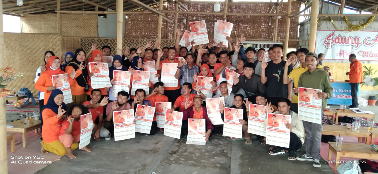 Buruh dan komunitas Masyarakat Kicau Mania Sinjay, Antusias memenangkan Partai Buruh
