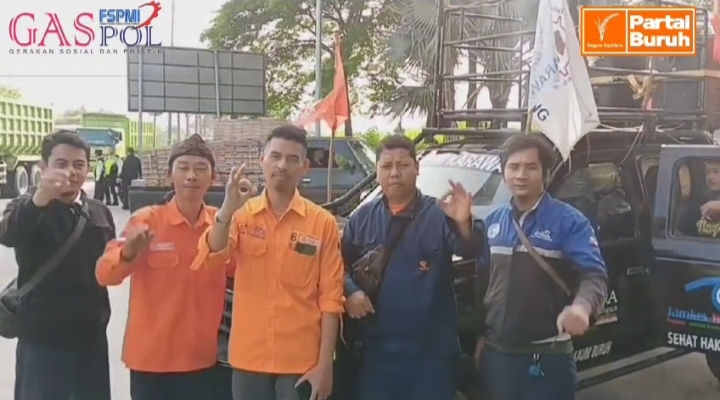 Exco Partai Buruh Karawang Gandeng KC FSPMI & Gaspol Karawang Dalam Kampanye Sasapa Ke Masyarakat Karawang