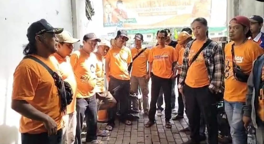 Pilar-Pilar FSPMI Kota Bekasi Kawal Sasatu Partai Buruh