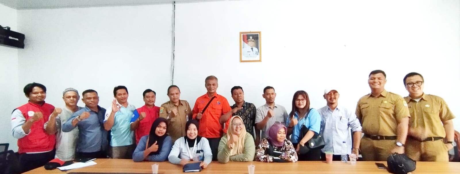 DPD Jamkeswatch Karawang Beraudiensi Dengan Dinas Sosial, PSM & TKSK Kecamatan Klari