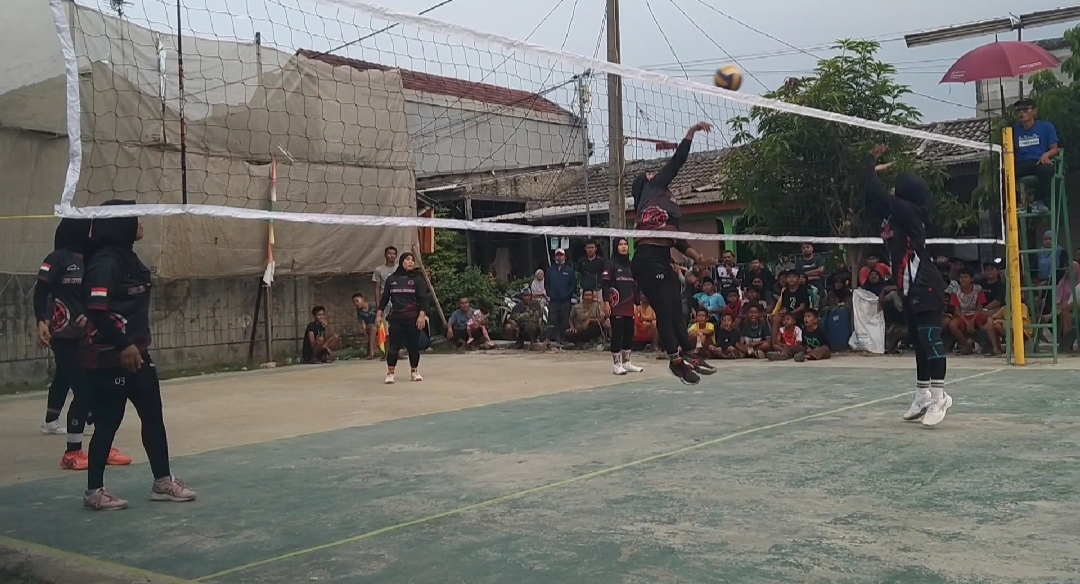 Srikandi 13 Puri Cijambe Juarai Even Tumpukan Bola Volley Putri PBVAB 1 Tahun 2024