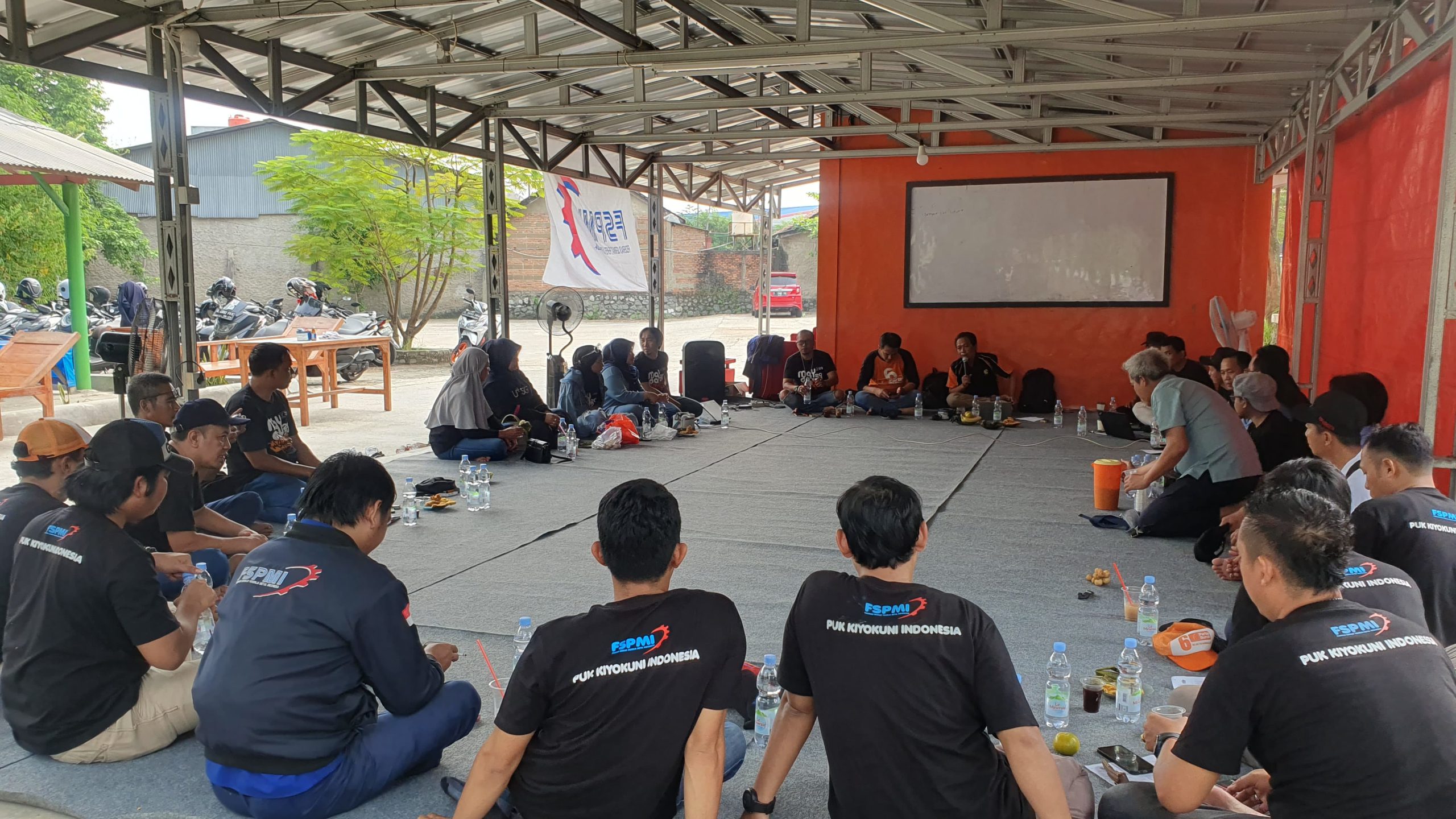 Serikat Pekerja FSPMI PT. Kiyokuni Indonesia Adakan Diskusi Pajak PPH 21