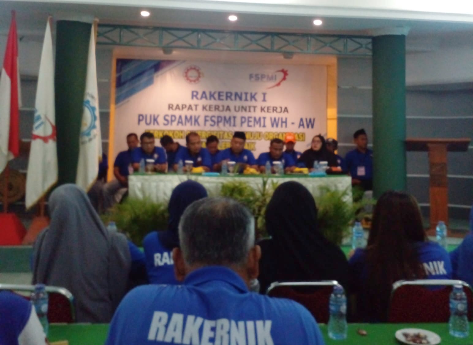 Rakernik 1 PUK SPAMK FSPMI PT. PEMI : Perkokoh Sinergitas Organisasi Yang Lebih