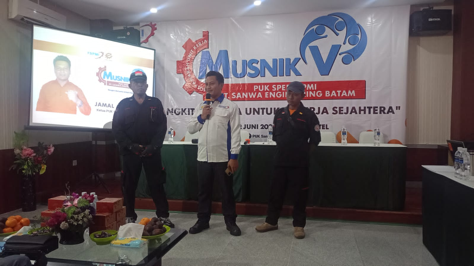 MUSNIK V PUK Sanwa Engineering Batam : Bangkit Bersama Untuk Pekerja Sejahtera 