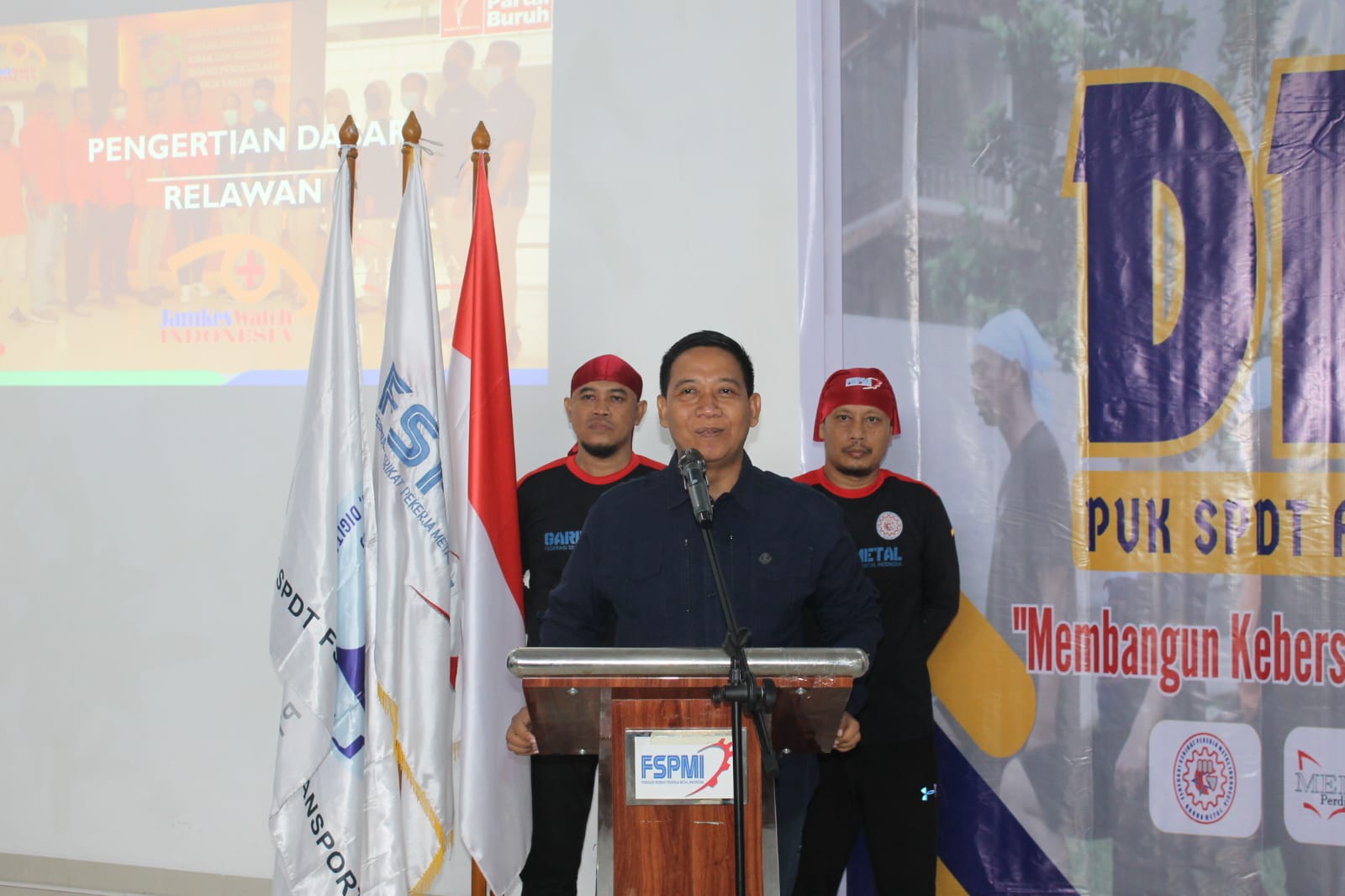 Pendidikan Dasar SPDT FSPMI PT. Transjakarta, Ini Pesan Indra Kurniawan