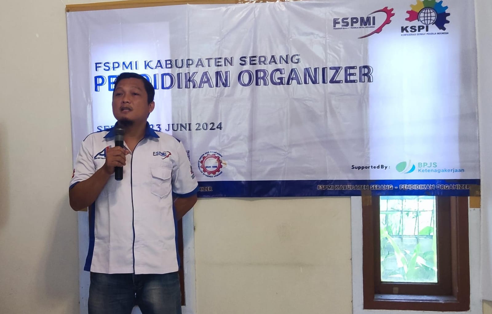 KC FSPMI Serang Gelar Pendidikan Organizer, Kader Muda Harus Melanjutkan