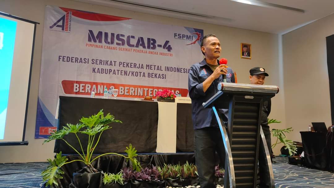 MUSCAB IV PC SPAI FSPMI Kab/Kota Bekasi : Berani dan Berintegritas