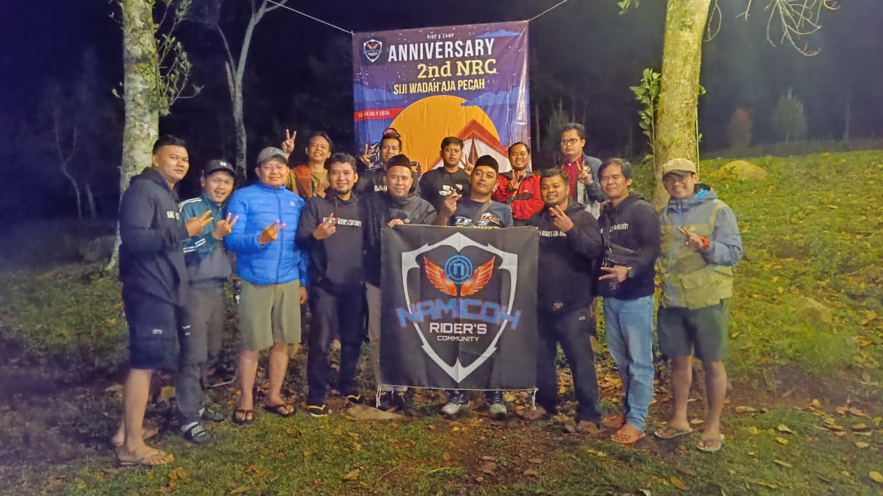 NRC Rayakan Anniversay 2Nd di Curug Cidulang