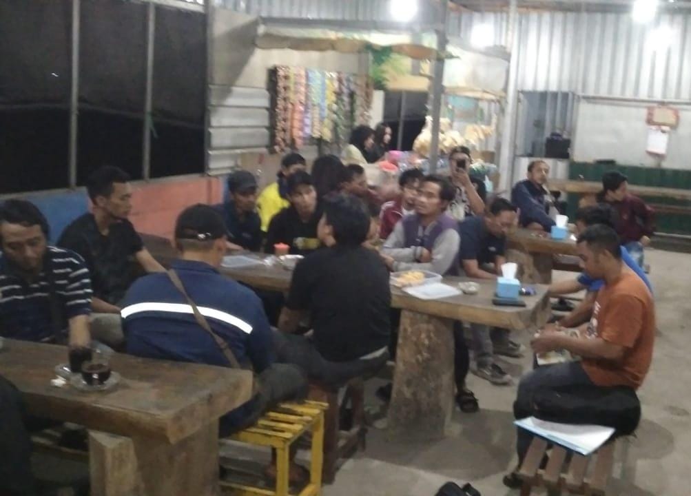 Rapat Rutin PUK SPAI FSPMI PT. Temprina Media Grafika Memaparkan Rencana Training Center FSPMI Gresik 