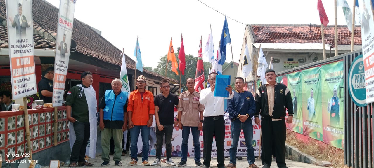 8 Partai Usung H Budi Hermawan Bakal Calon Bupati Purwakarta