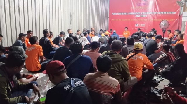 Ketua KC FSPMI Surabaya, Doni Aryanto, Tekankan Pentingnya Solidaritas dalam Membangun Gerakan