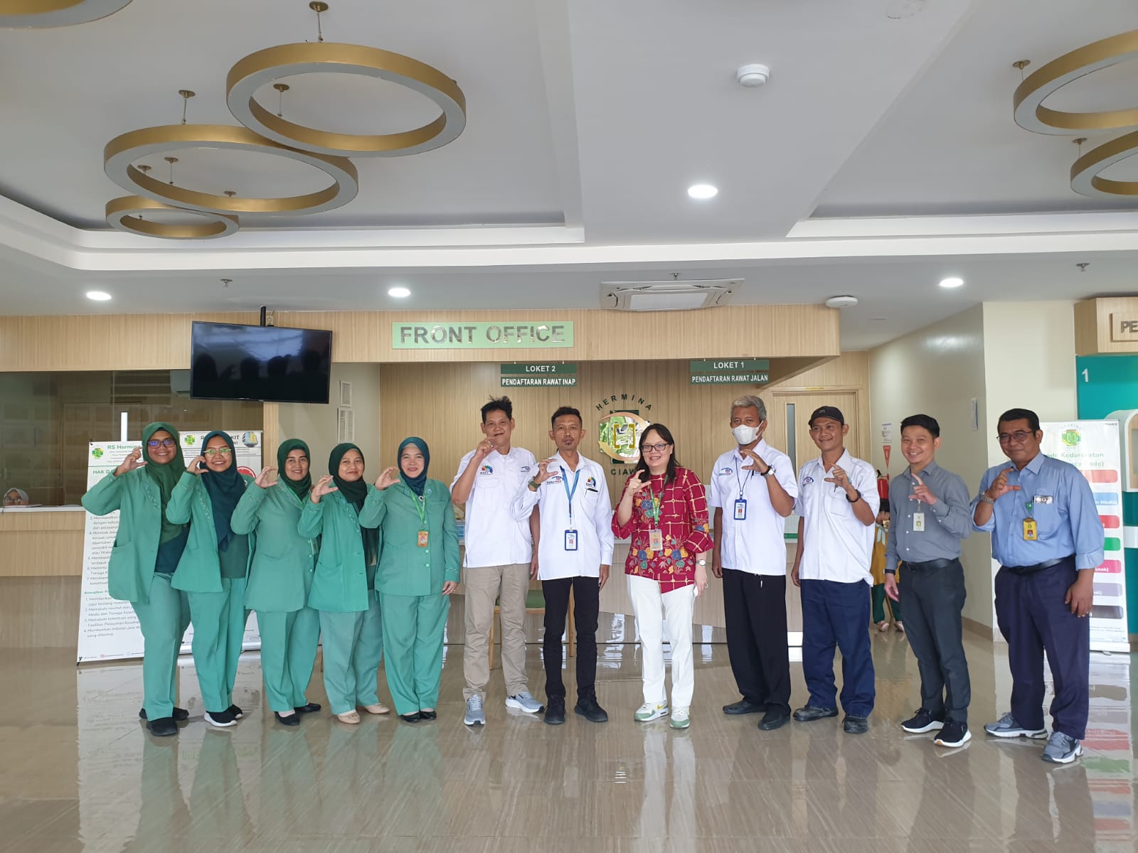 Jamkeswatch Bogor Silaturahmi Ke RSU Hermina Ciawi