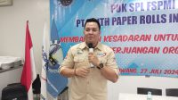 Fadjar Setiawan,S.H di Pembukaan MUSNIK III PUK SPL FSPMI PT. Voith :  Ayo… Kita Jaga Marwah Organisasi