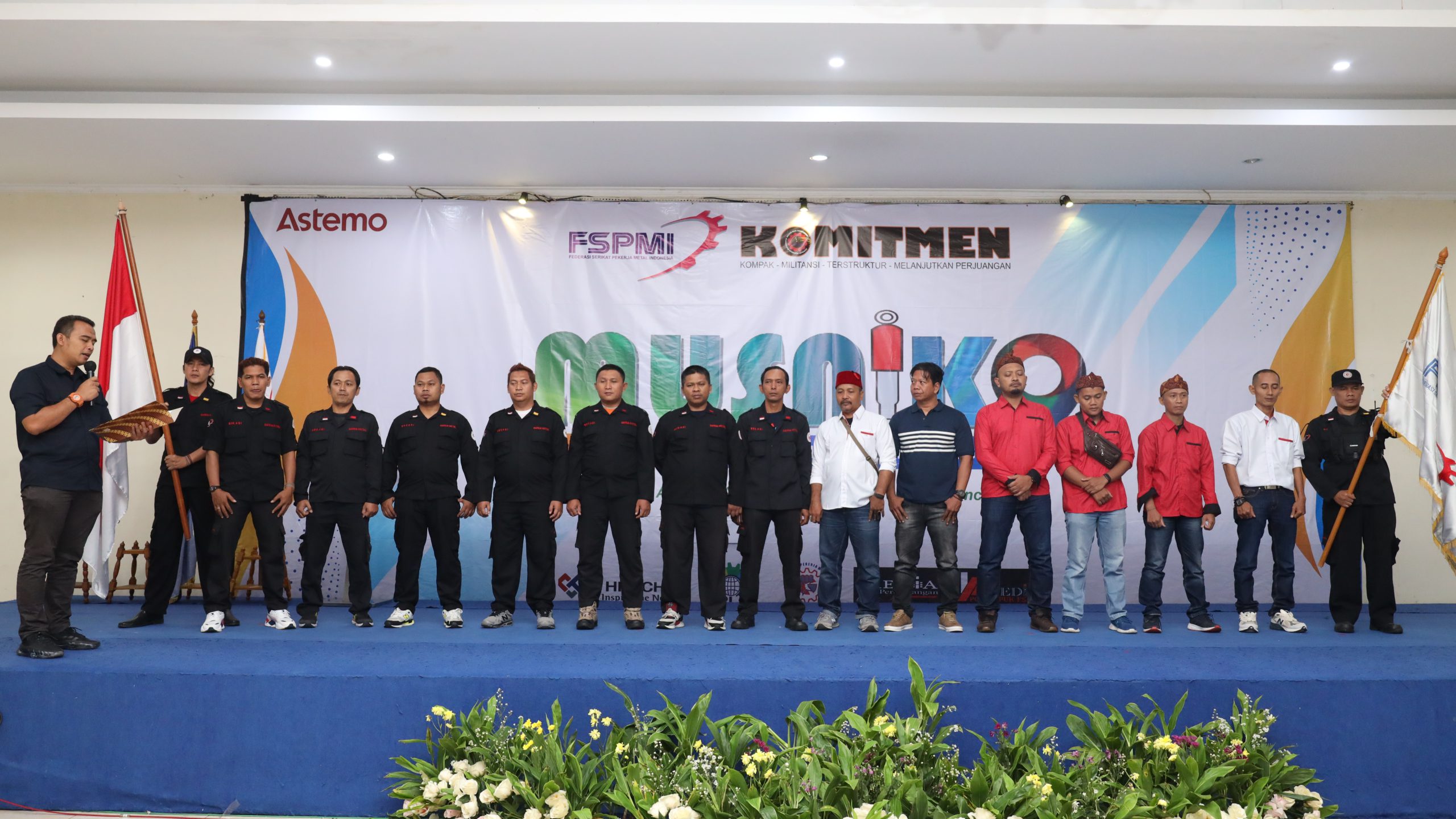 Susunan Pengurus PUK SPAMK FSPMI PT. Hitachi Astemo Bekasi Mfg Periode 2024 – 2027