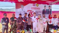 Pengadilan Negeri Gorontalo Hadiri Gerakan Pembagian 10 Juta Bendera Merah Putih