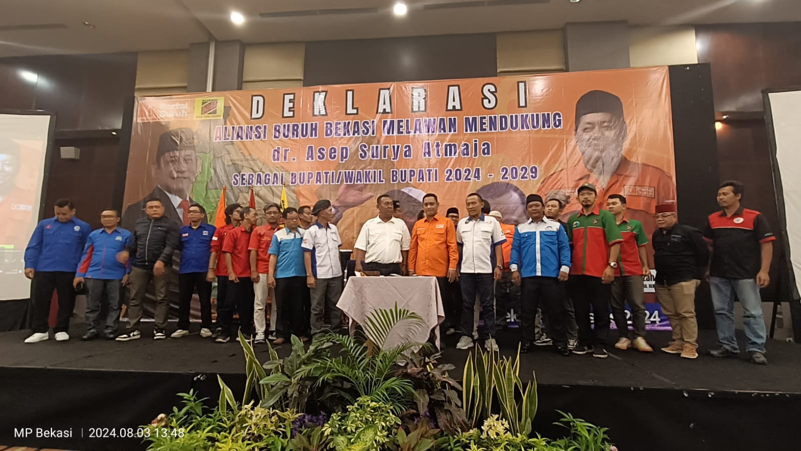 Aliansi BBM Deklarasikan Dukungan Kepada dr. Asep Surya Atmaja Sebagai Bupati/Wakil Bupati Bekasi 2024-2029