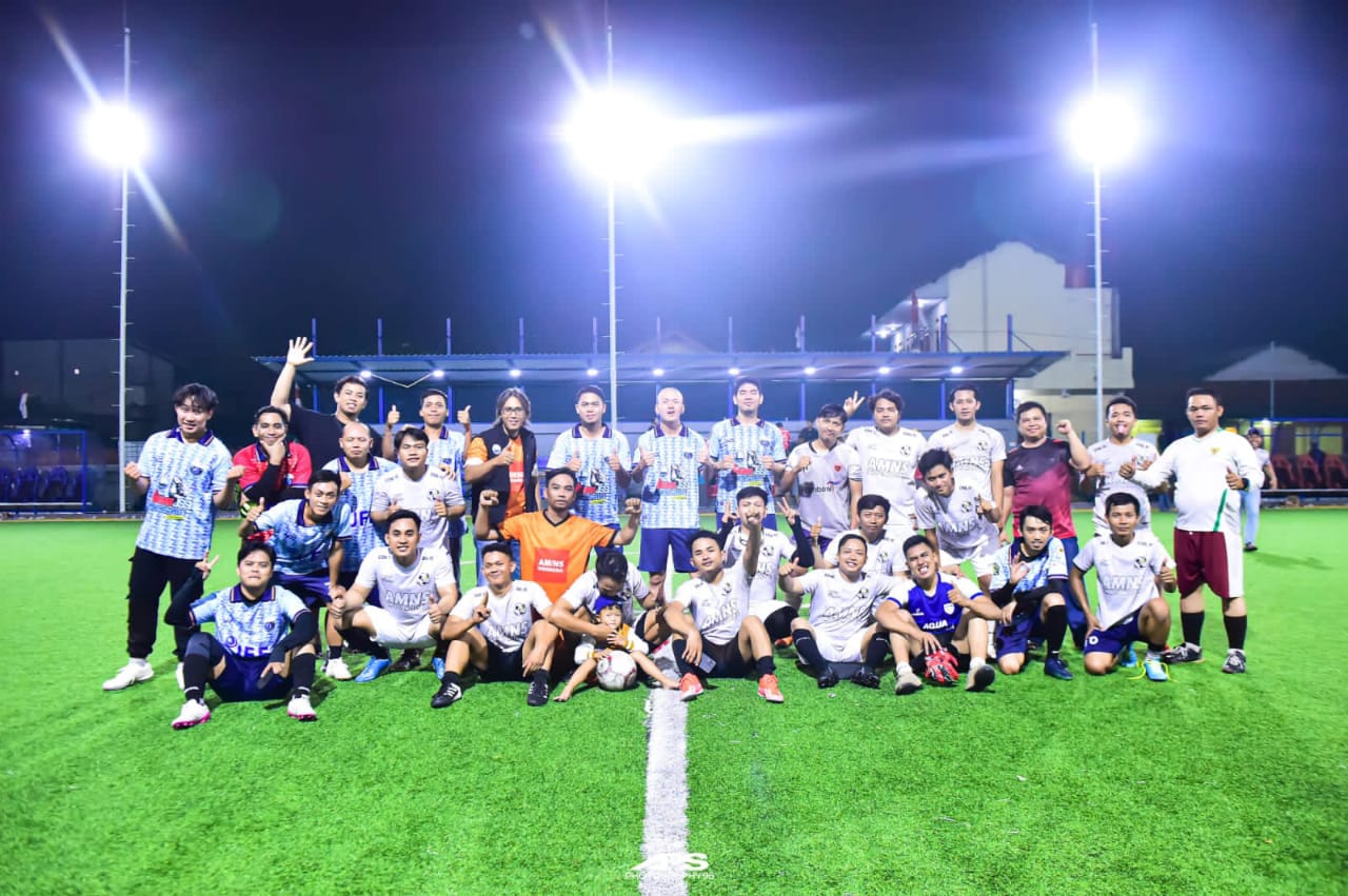 Jalin Silaturahmi Antar PUK Logam Melalui Pertandingan Mini Soccer