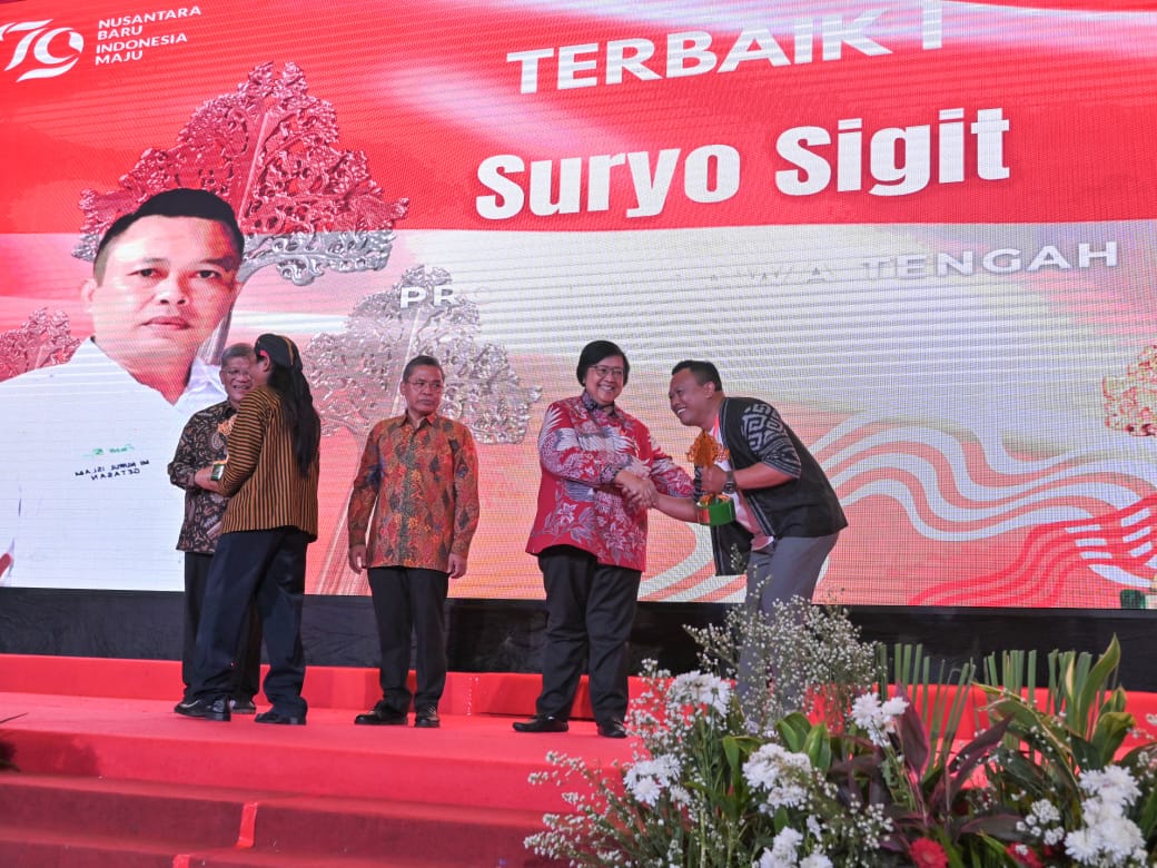 Suryo Sigit Raih Juara Terbaik I Kader Konservasi Tingkat Nasional