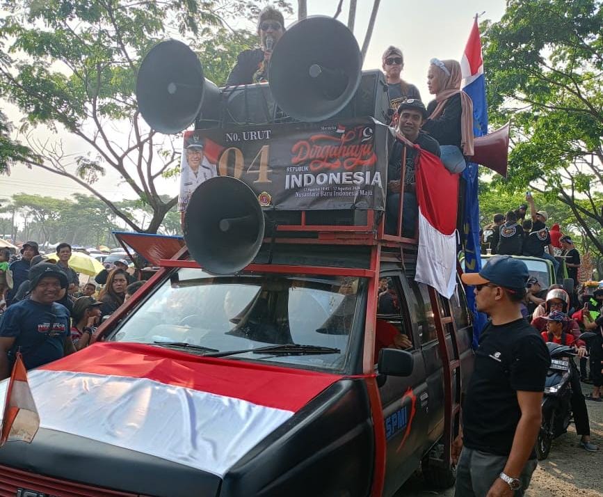 Peringati HUT RI KE-79, PC SPL FSPMI KBB Turut Berpartisipasi Dalam Karnaval Sekecamatan Batujajar – Bandung Barat