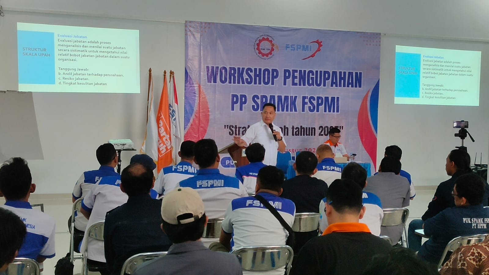 42 PUK SPAMK-FSPMI Dari Sembilan Daerah se-Indonesia, Ikuti Workshop Pengupahan