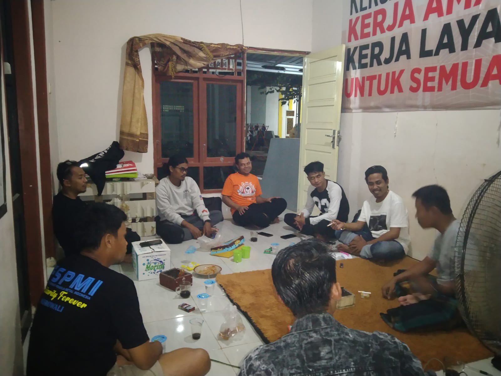 Tim Organizer dan PC SPL FSPMI Morowali Lakukan Rapat Koordinasi