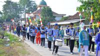 Peringati HUT RI-79, Warga Desa Mekarasih, Banyusari, Karawang Adakan Karnaval Keliling Desa