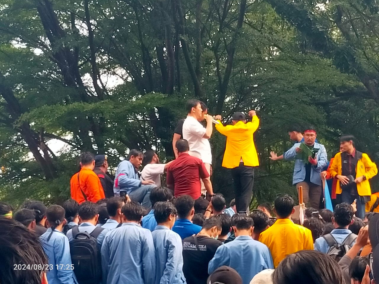 Aliansi Mahasiswa Pekanbaru, Tolak RUU Pilkada