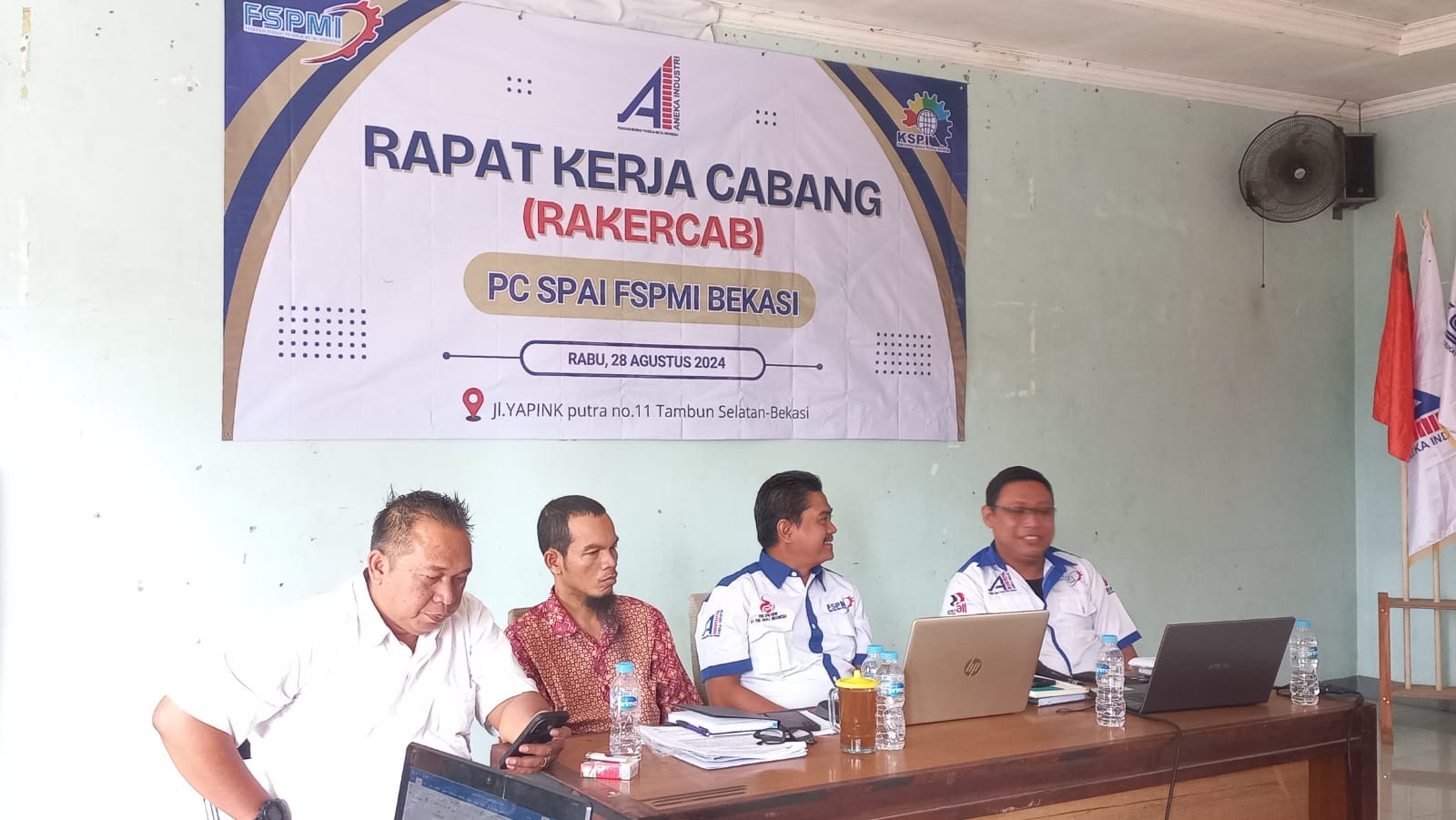 Pasca Muscab IV, PC SPAI FSPMI Bekasi Adakan Rapat Kerja Cabang