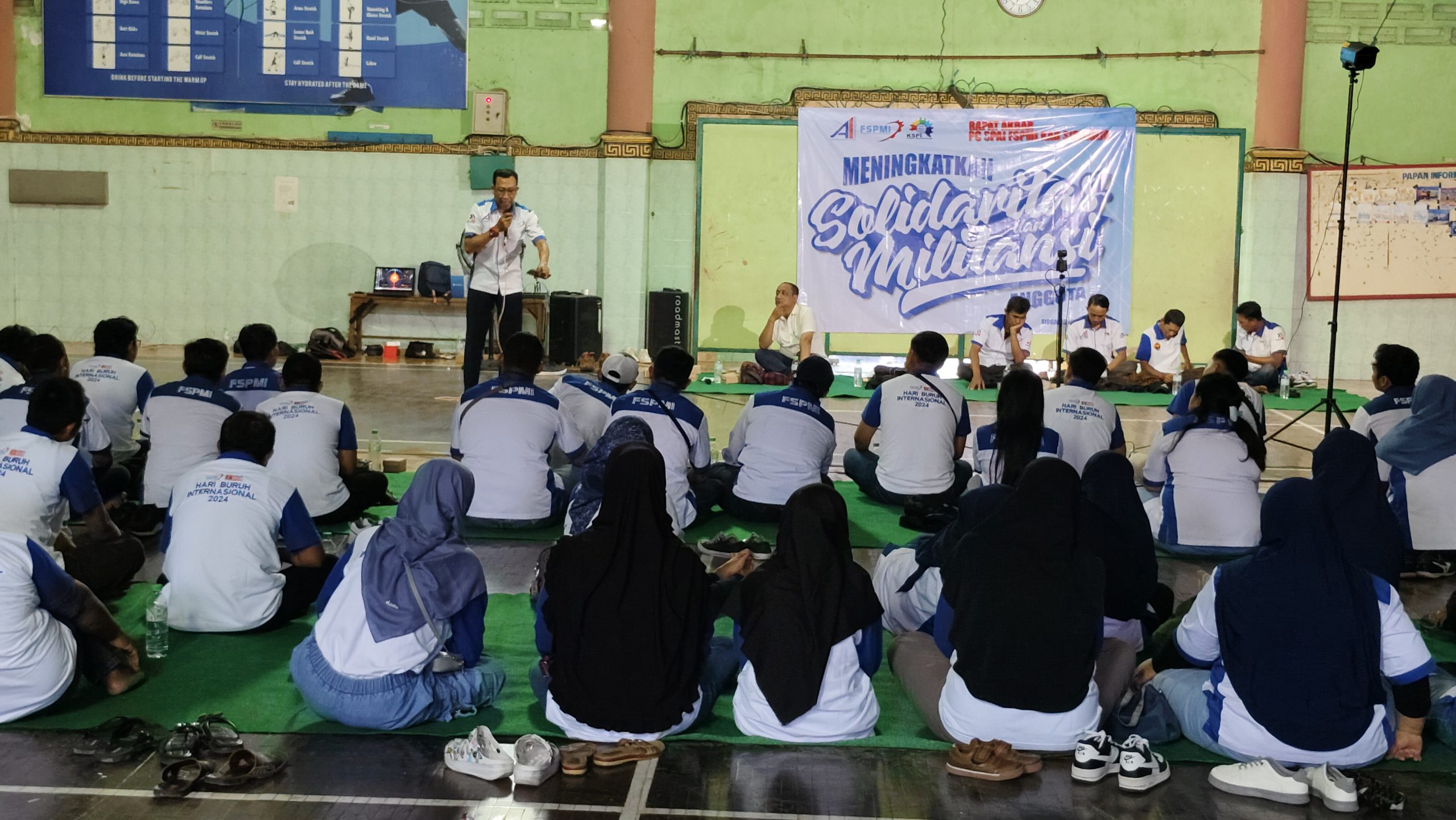 Rapat Akbar PC SPAI FSPMI Kab Sidoarjo Tingkatkan Solidaritas dan Militansi Anggota