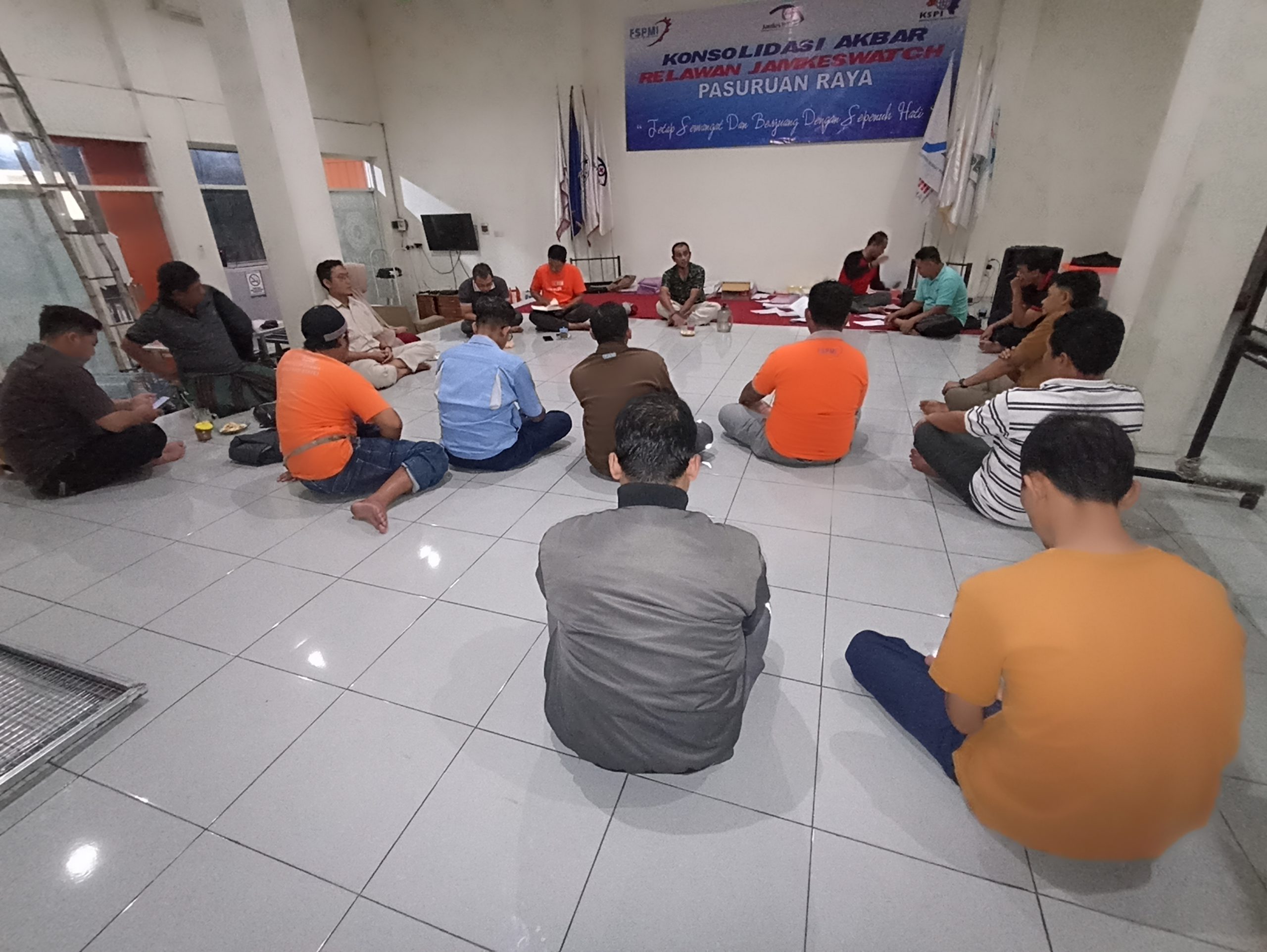 Rapat Koordinasi KC FSPMI Pasuruan Raya Fokus Memperkuat dan Mengembangkan Organisasi