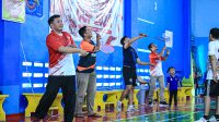 Turnamen Badminton PUK ISEKI INDONESIA CUP 2024 Resmi Dibuka: Pemukulan Shuttlecock Bersama-Sama Jadi Simbol Semangat