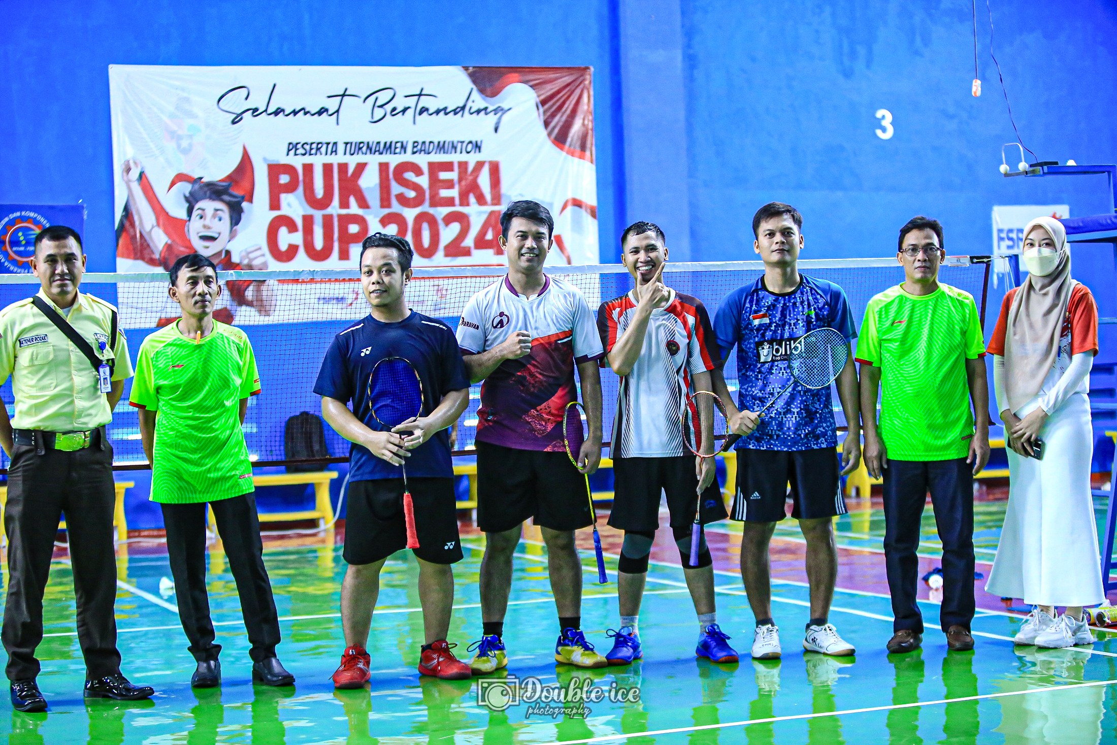 Inilah Para Juara Turnamen Badminton PUK ISEKI INDONESIA CUP 2024, Pemenangnya Merata dari Departemen Berbeda